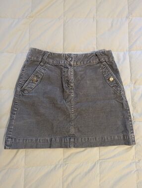 J. Crew Vintage Corduroy Mini Skirt
